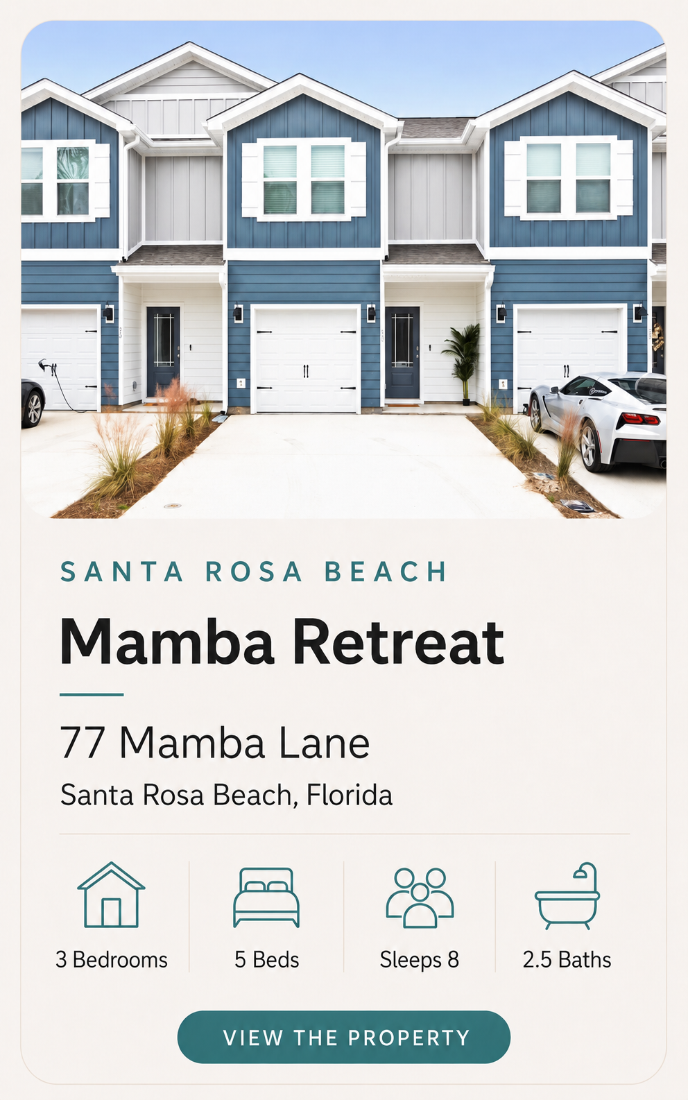 Mamba Retreat Short Term Rental Santa Rosa Beach