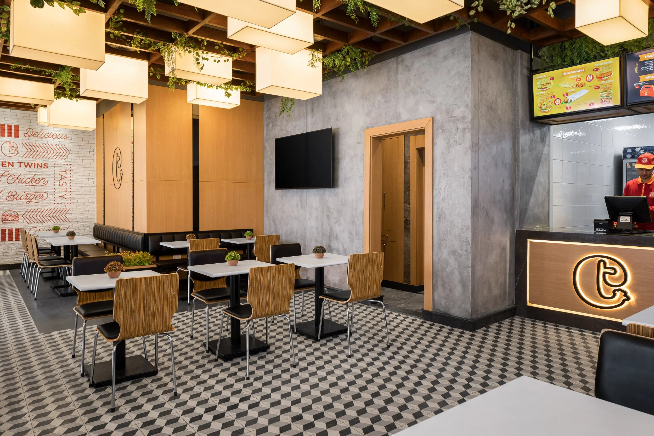Chicken Twins Restaurant - Mattet Design