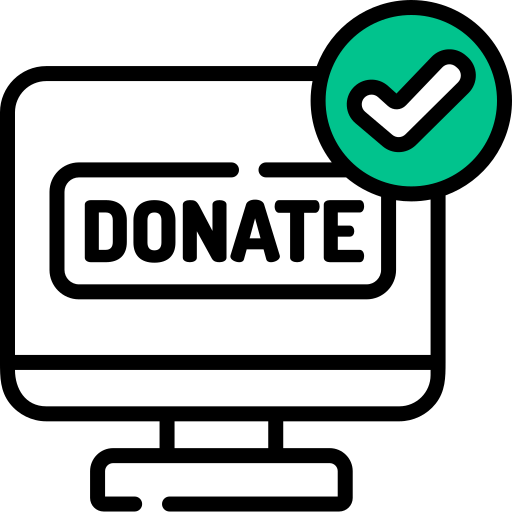 charity (green and white) icon