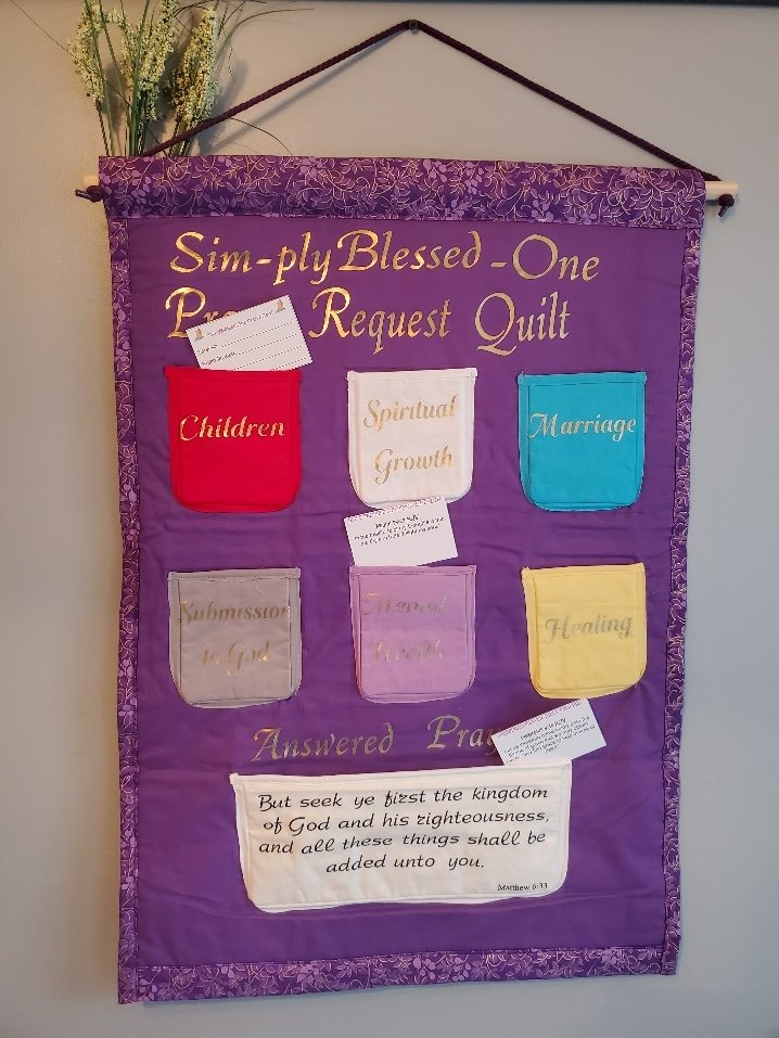 Prayer Request Quilt