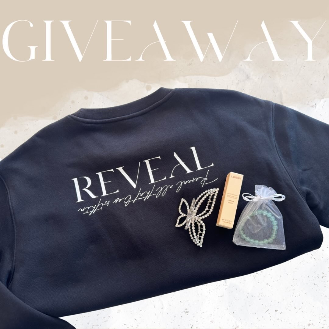 The Reveal Co. Giveaway!
To celebrate our director Tahlia turning 22, The Reveal Co. is holding a birthday giveaway. Enter now for your chance to win a Reveal Crew, along with some other little goodies.
How to Enter
- DM us your testimonial of w