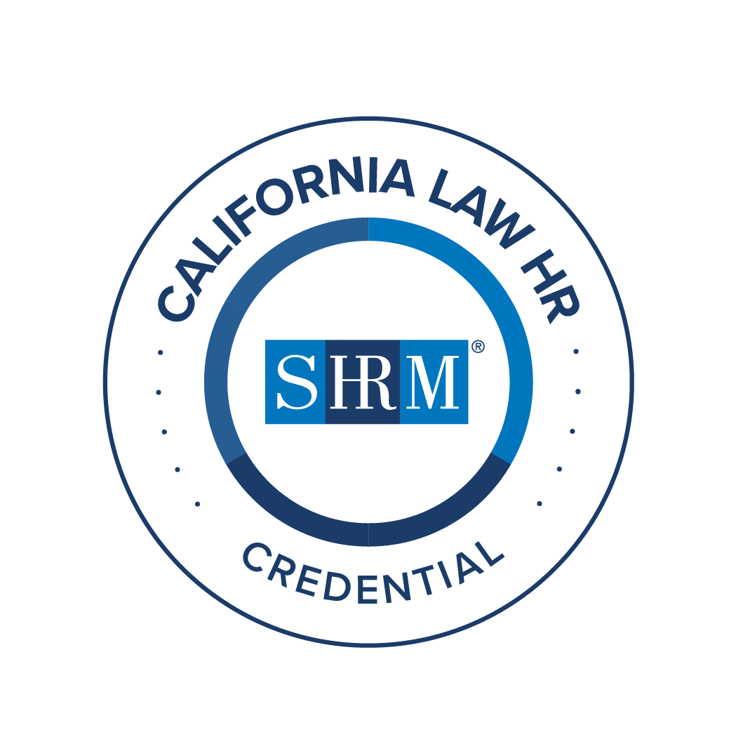 SHRM California Law HR Certification
