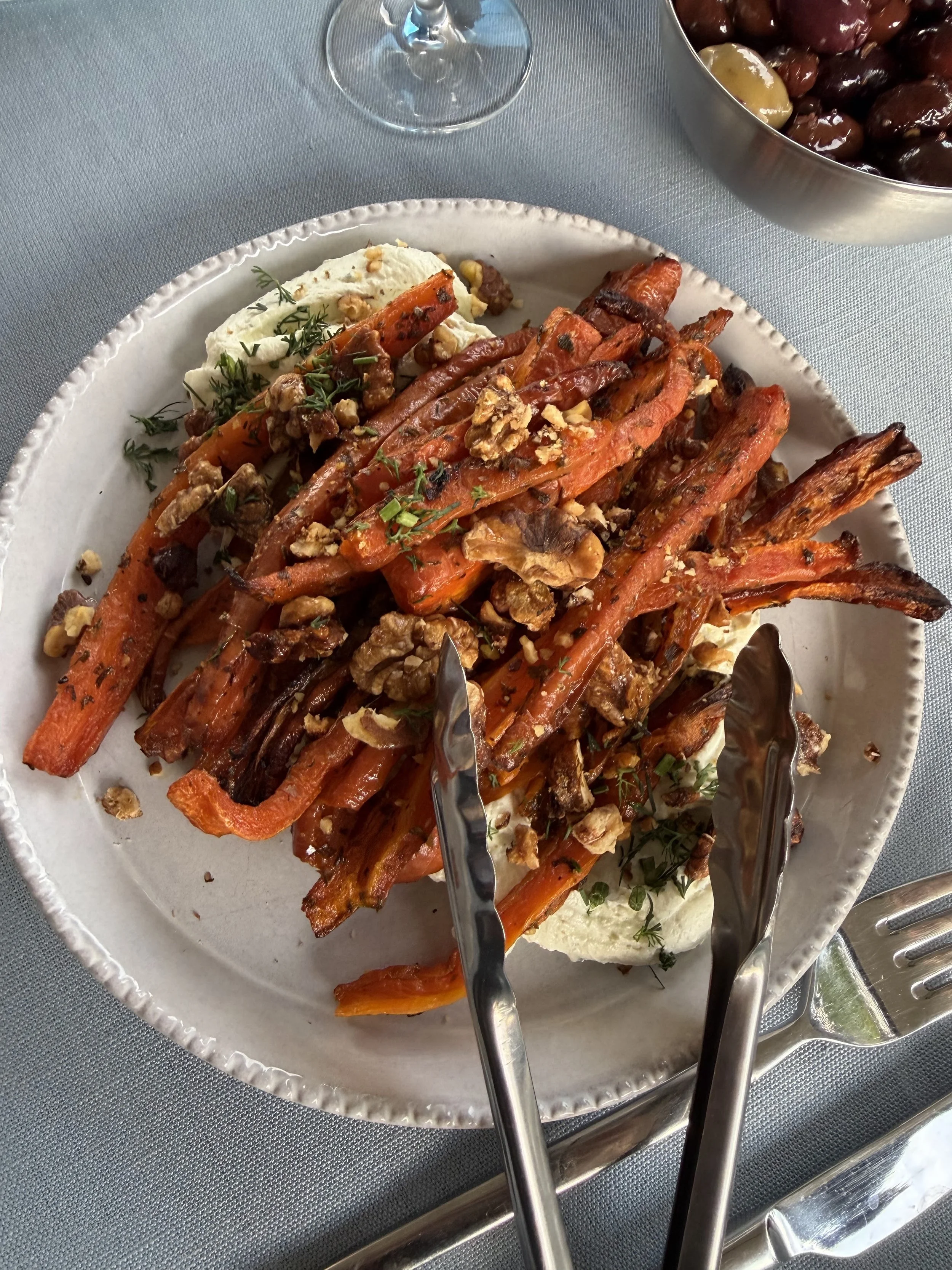 Roasted Carrots (v, gf)