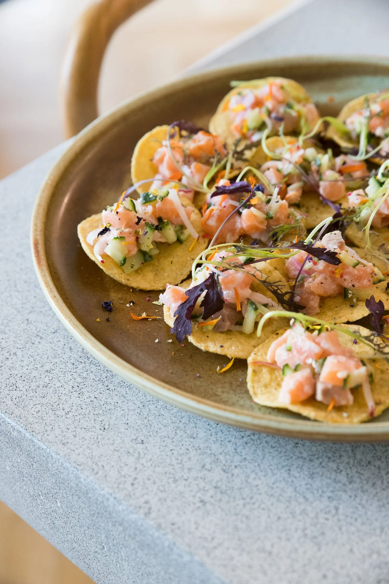 Bite-sized event catering – canapés designed for weddings, parties, and corporate gatherings.