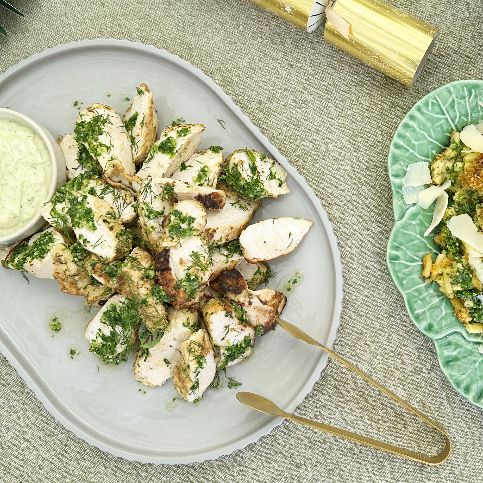 Sublime Christmas Chicken on Table Cropped.png