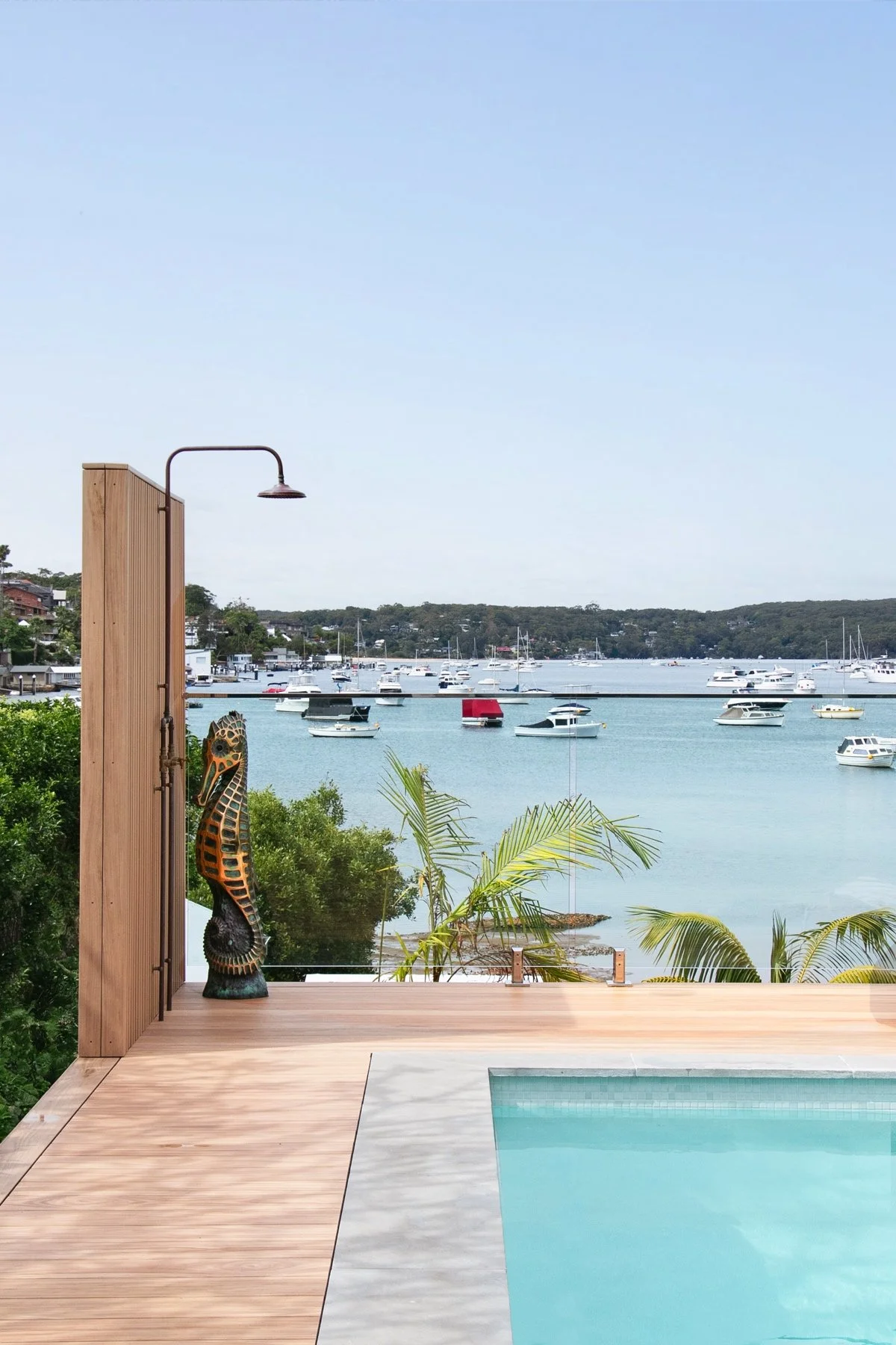 Luxury pool renovation and outdoor entertaining area in Burraneer by Sutherland Shire landscapers and pool builders