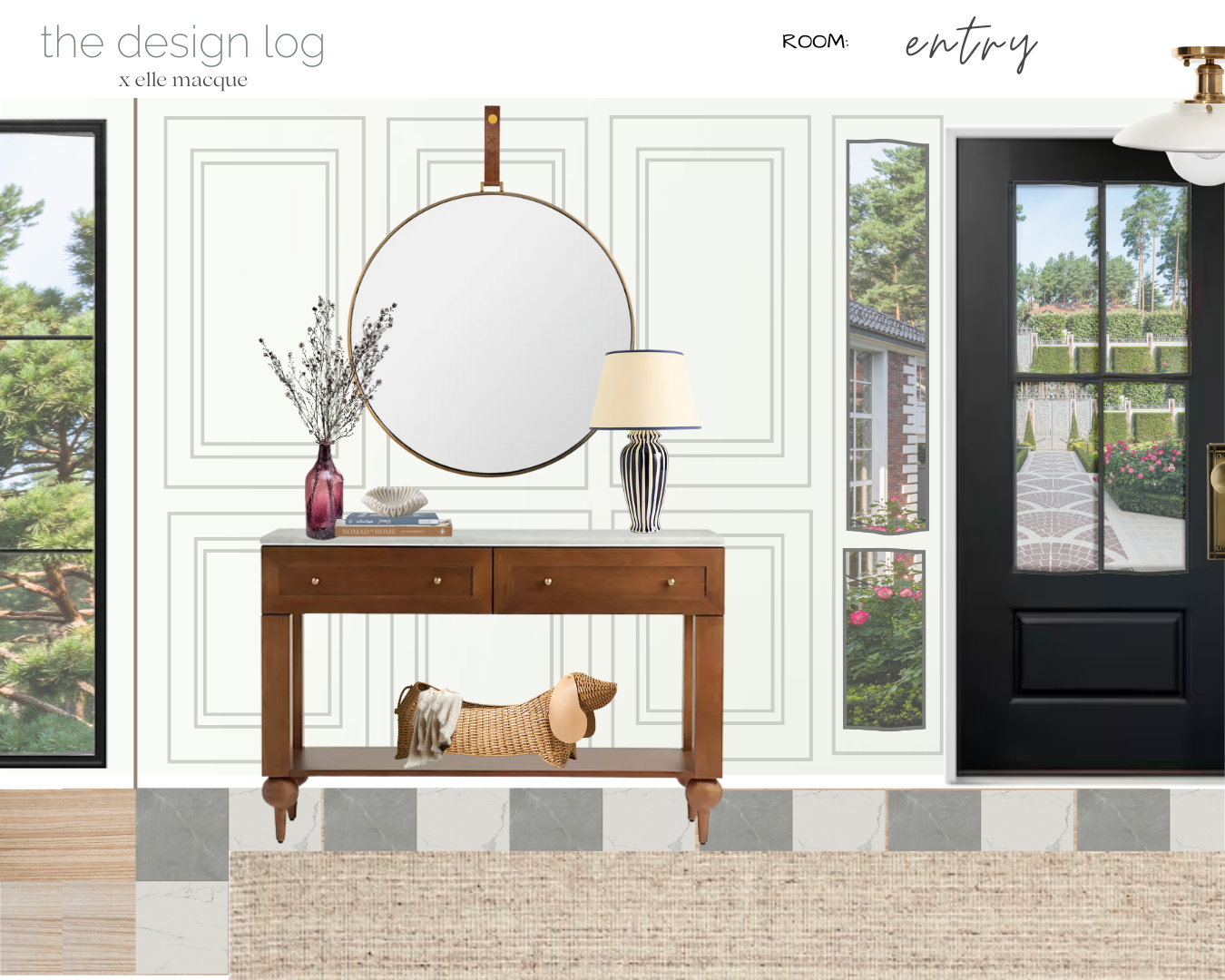 Entry x TDL — Elle Macque Interiors