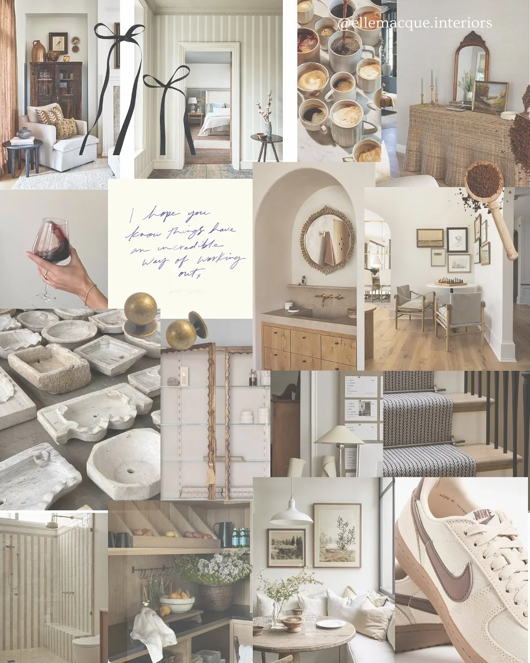Hellooo November! 🍂🤎

We blinked and the end of the year is just coming down the road. We&rsquo;re bringing the subtle warmth in this little moodboard with vintage woods, black accents and those cozy neutrals that make my heart skip a beat. This is