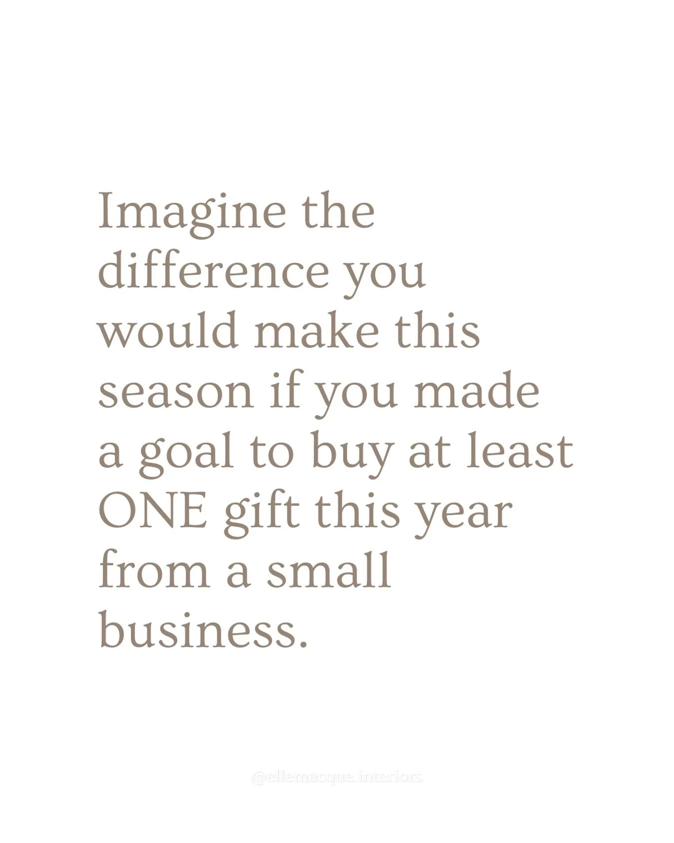 🔖Tag your bestie whose small business deserves a shoutout this year! 

Small business Saturday is here and while we - clearly - love a small business everyday, we hope in this season of giving that you&rsquo;ll give back to a small business in retur
