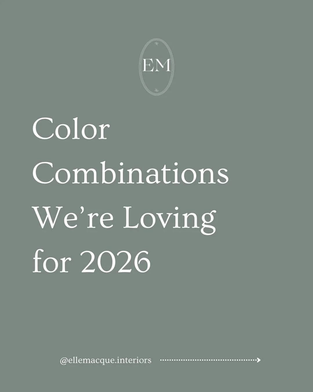 The color stories defining 2026: layered neutrals, softened contrasts, and hues that feel curated - not trendy.
 Because luxury lives in restraint. ❧

#ElleMacqueInteriors 
Montgomery County Interior Designer, DMV Interior Designer, Washington DC Int