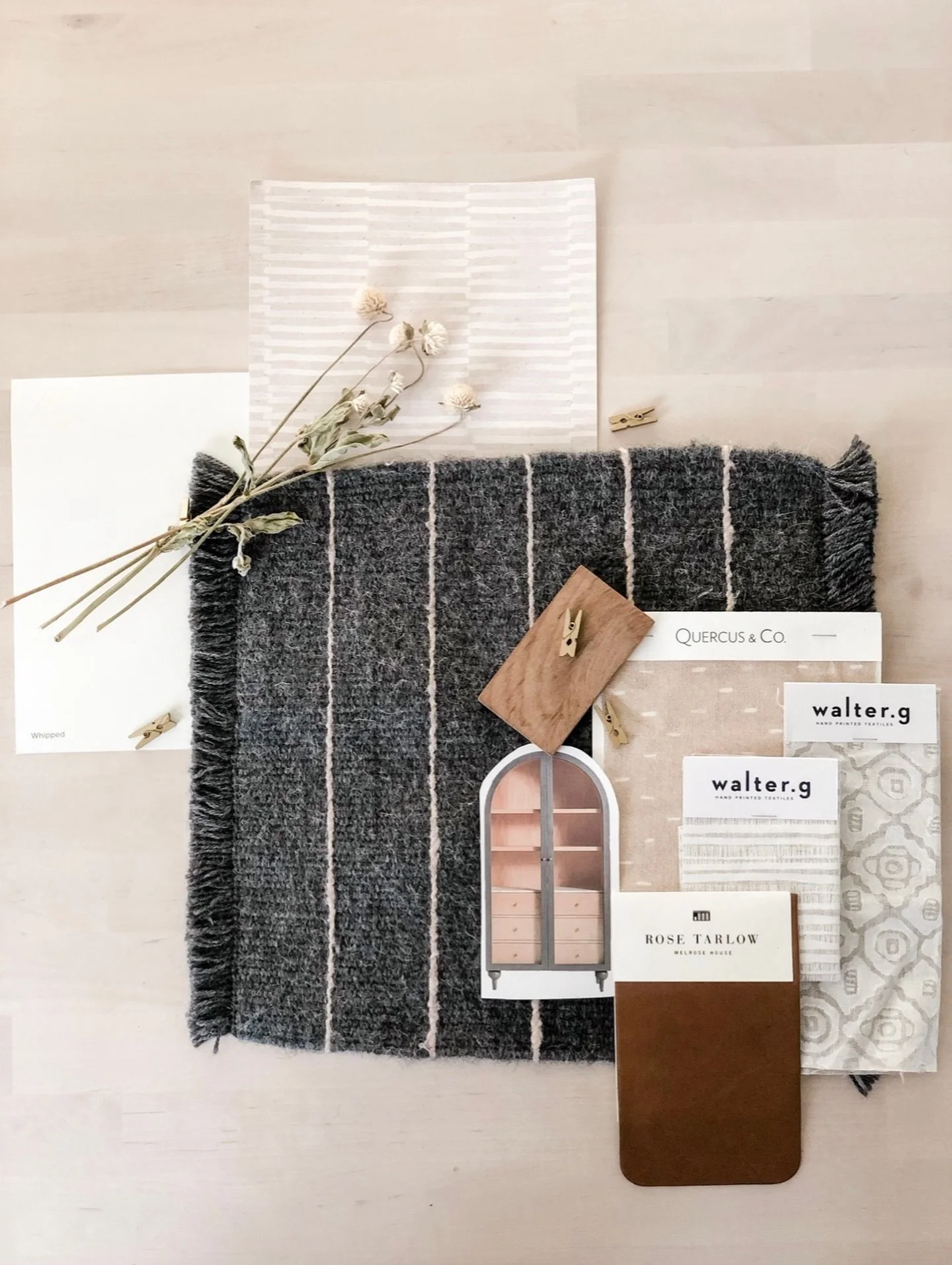 Throwback to one of my first flat-lays for one of my first clients when I started on my own. Laid out on my old IKEA dining table turned desk. 

Honestly, I still love her. 

Happy Saturday 💐 
#ellemacqueinteriors