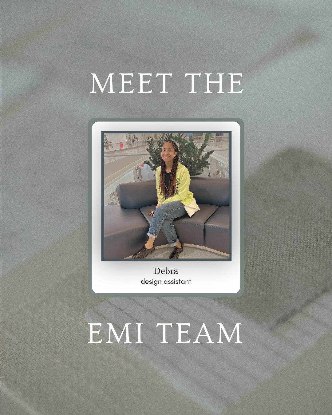 Meet the EMI Team: Debra