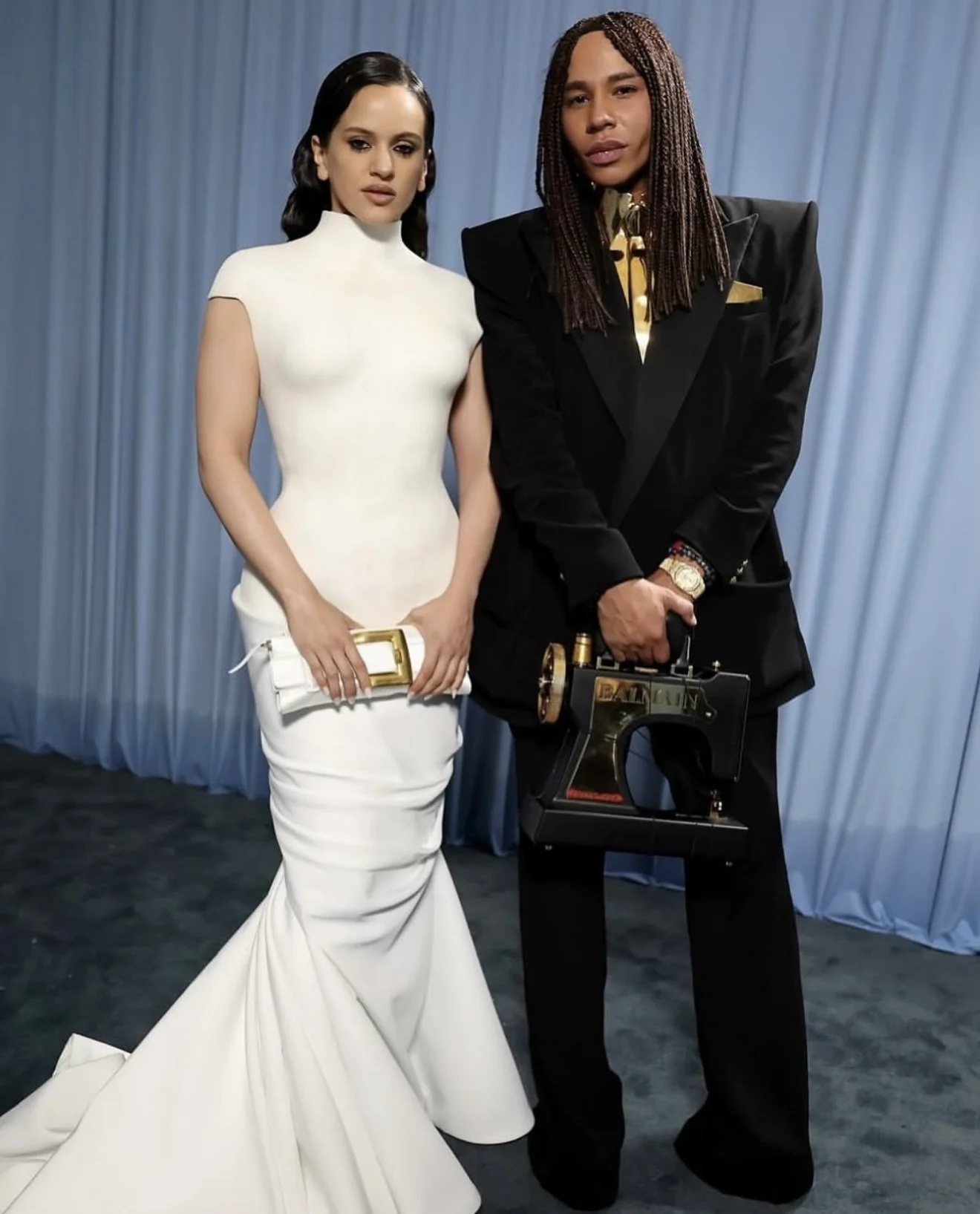 Rosalia for the Met Gala styled by Chloe and Chenelle