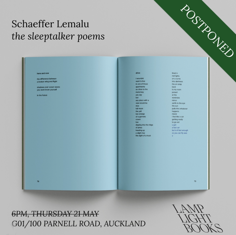 The Sleeptalker Poems Book Launch