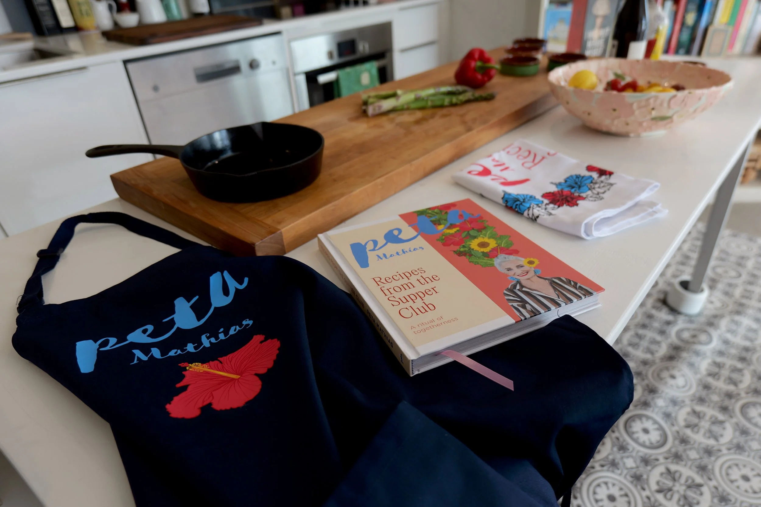 Peta Mathias book apron tea towel.jpg