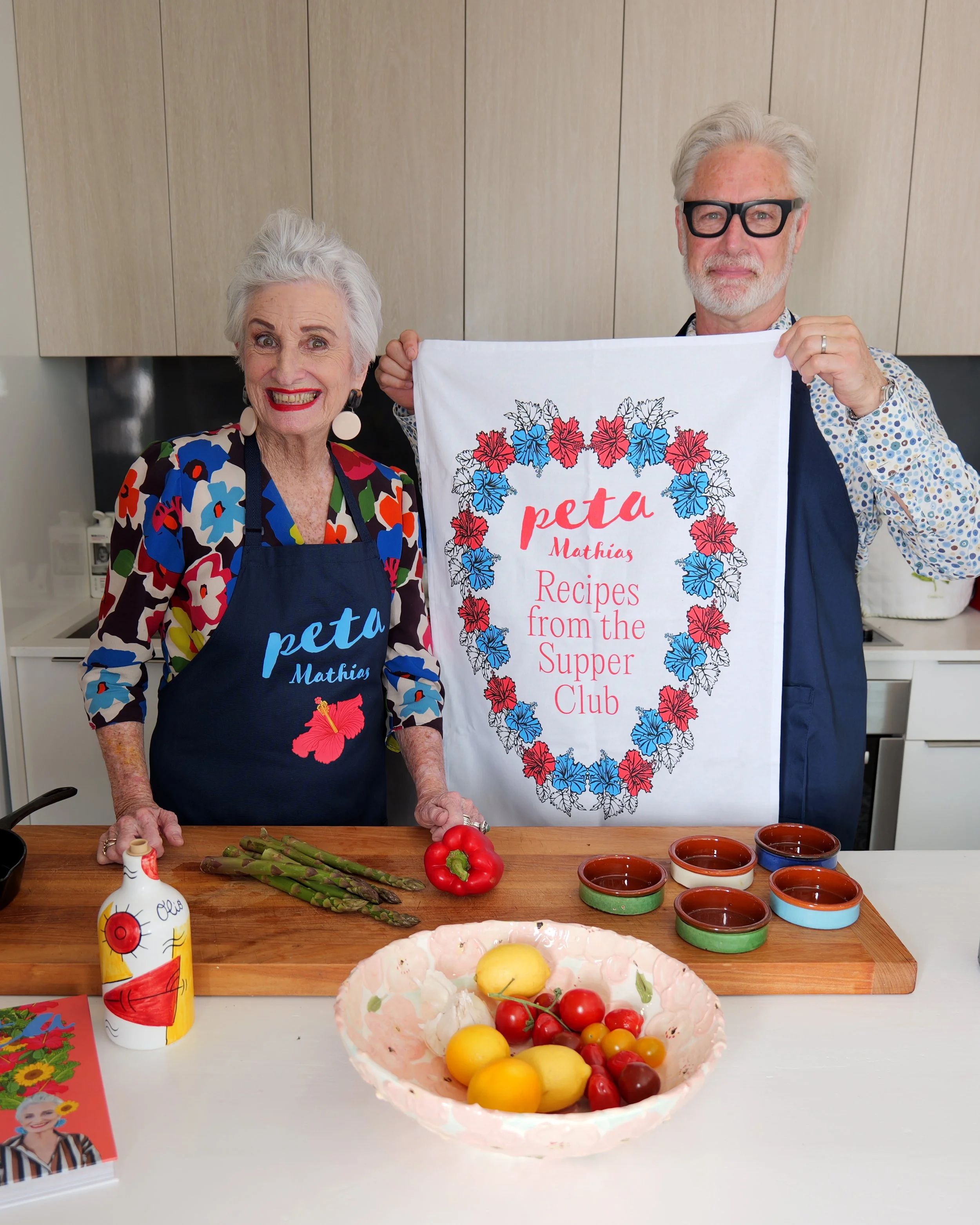Peta and Stuart tea towel and apron.jpg
