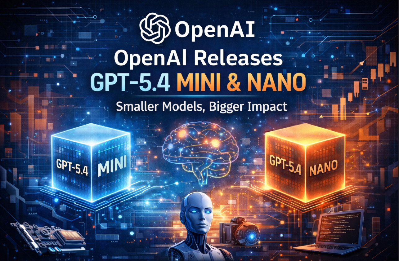 OpenAI Releases GPT-5.4 Mini &amp; Nano: Smaller Models, Bigger Impact