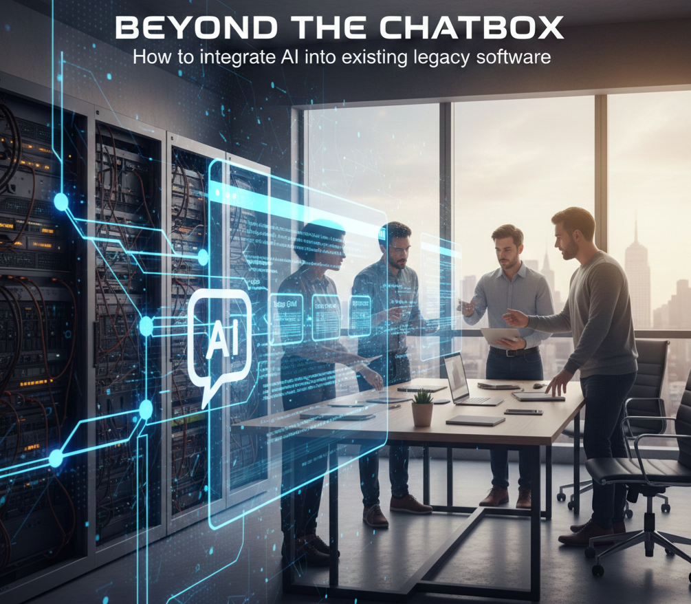 Beyond the Chatbox: How to Integrate AI into Existing Legacy Software