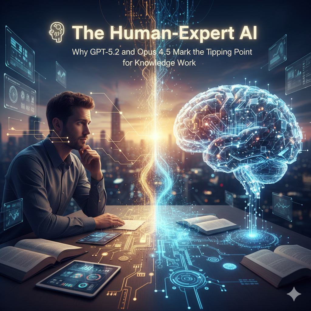 🧠 The Human-Expert AI: Why GPT-5.2 and Opus 4.5 Mark the Tipping Point for Knowledge Work