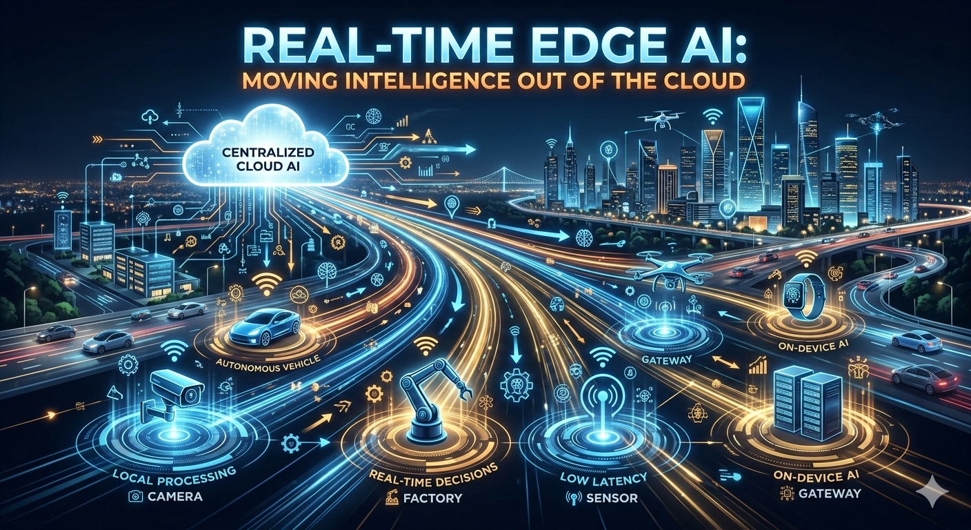 Real-Time Edge AI: Moving Intelligence Out of the Cloud