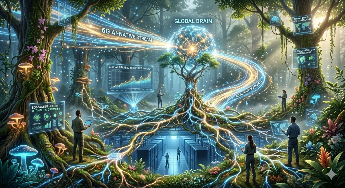 AI-Native Networks: When 6G Meets the Global Brain