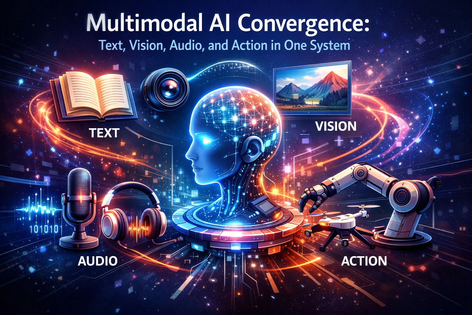 Multimodal AI Convergence: Text, Vision, Audio, and Action in One System