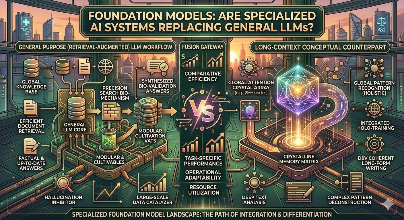Foundation Models: Are Specialized AI Systems Replacing General LLMs? 