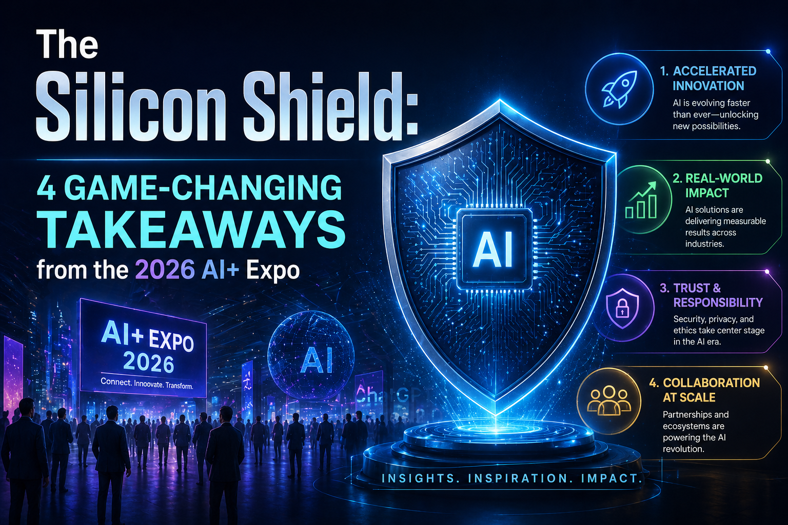 The Silicon Shield: 4 Game-Changing Takeaways from the 2026 AI+ Expo