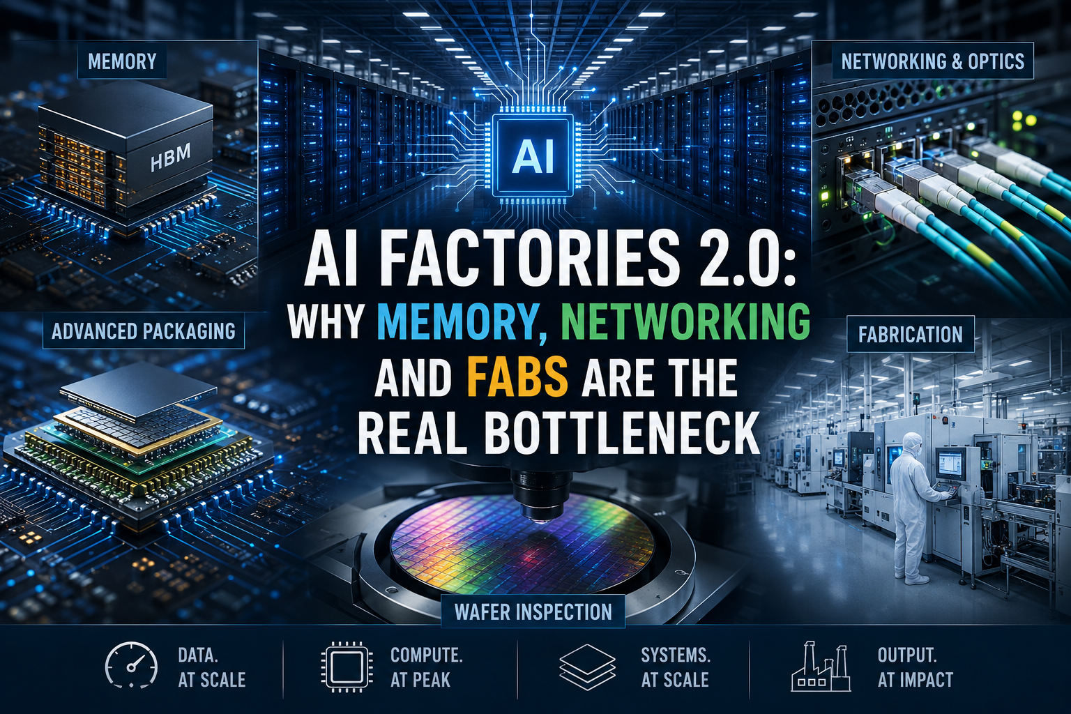 AI Factories 2.0: Why Memory, Networking and Fabs Are the Real Bottleneck
