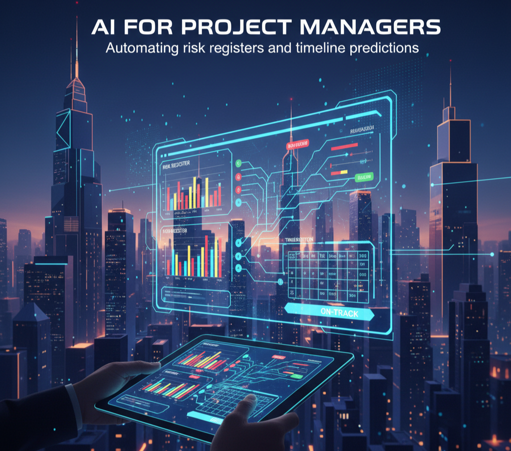 AI for Project Managers: Automating Risk Registers and Timeline Predictions