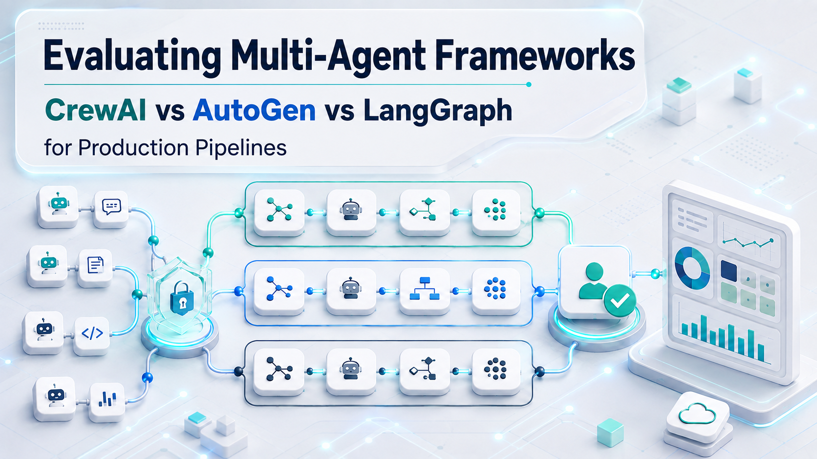 Evaluating Multi-Agent Frameworks: CrewAI vs. AutoGen vs. LangGraph for Production Pipelines