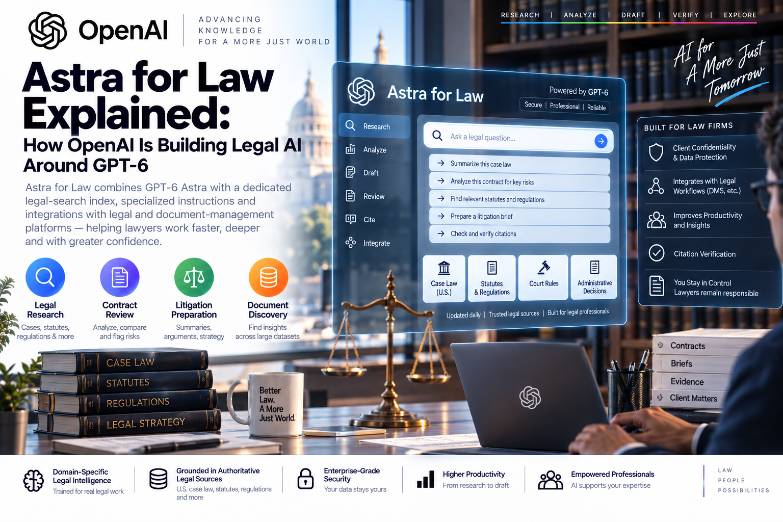 Astra for Law Explained: How OpenAI Is Building Legal AI Around GPT‑6