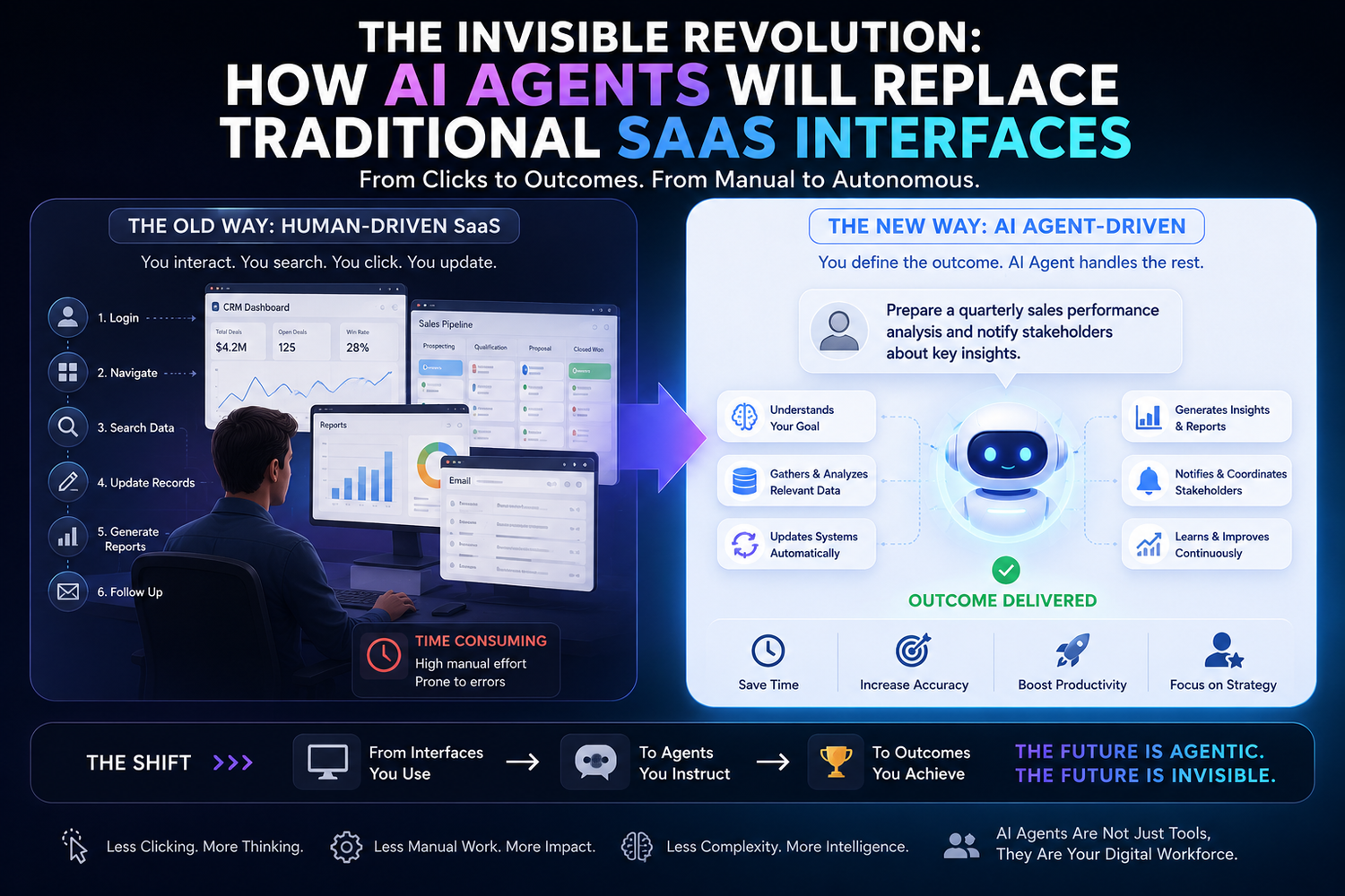 The Invisible Revolution: How AI Agents Will Replace Traditional SaaS ...