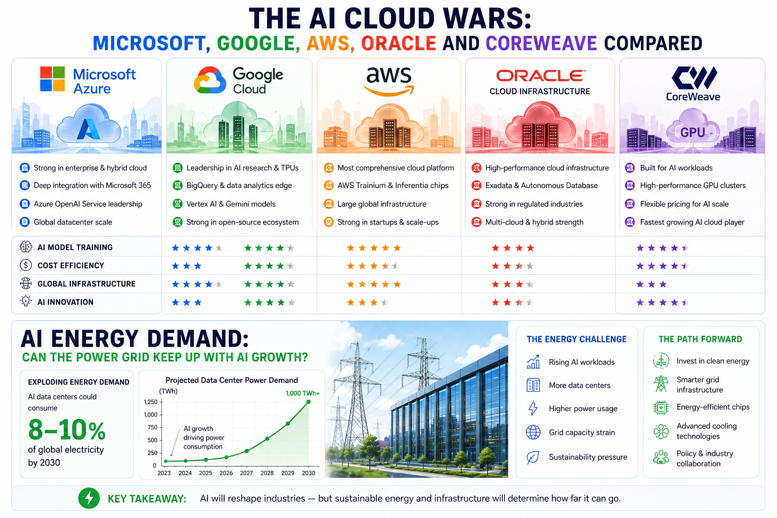 The AI Cloud Wars and the Energy Crunch: Infrastructure at a Breaking Point July 2026