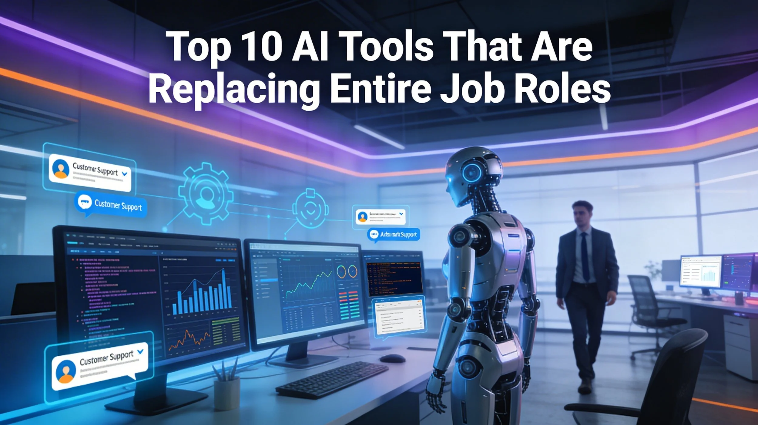 Top 10 AI Tools That Are Replacing Entire Job Roles