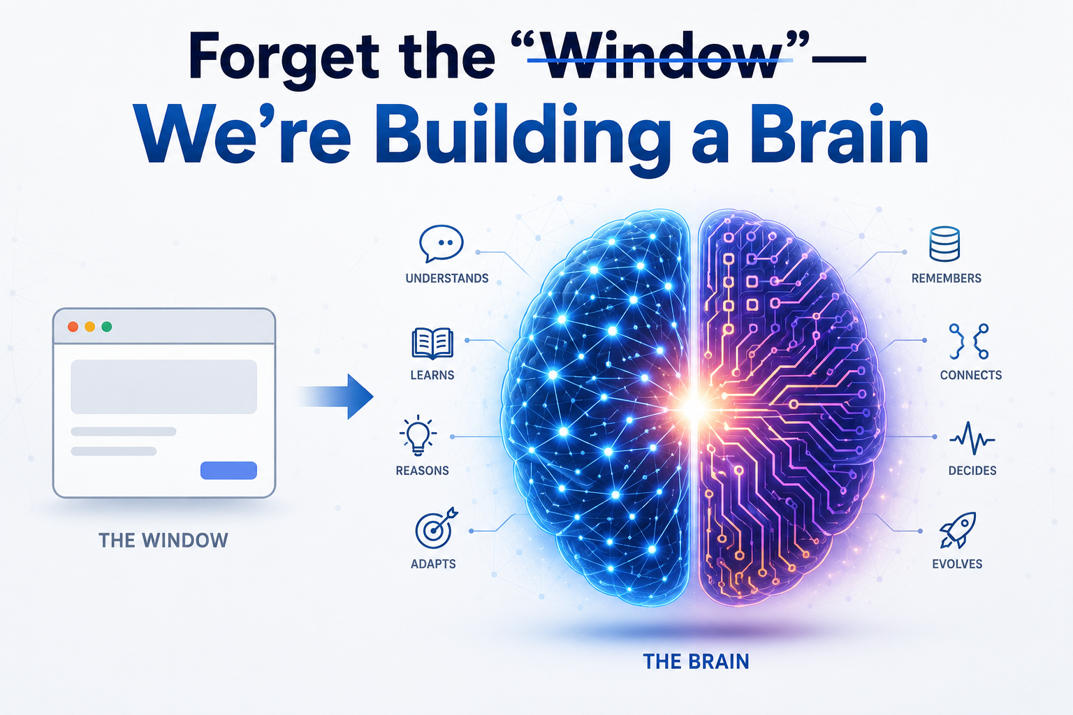 Forget the "Window"—We’re Building a Brain