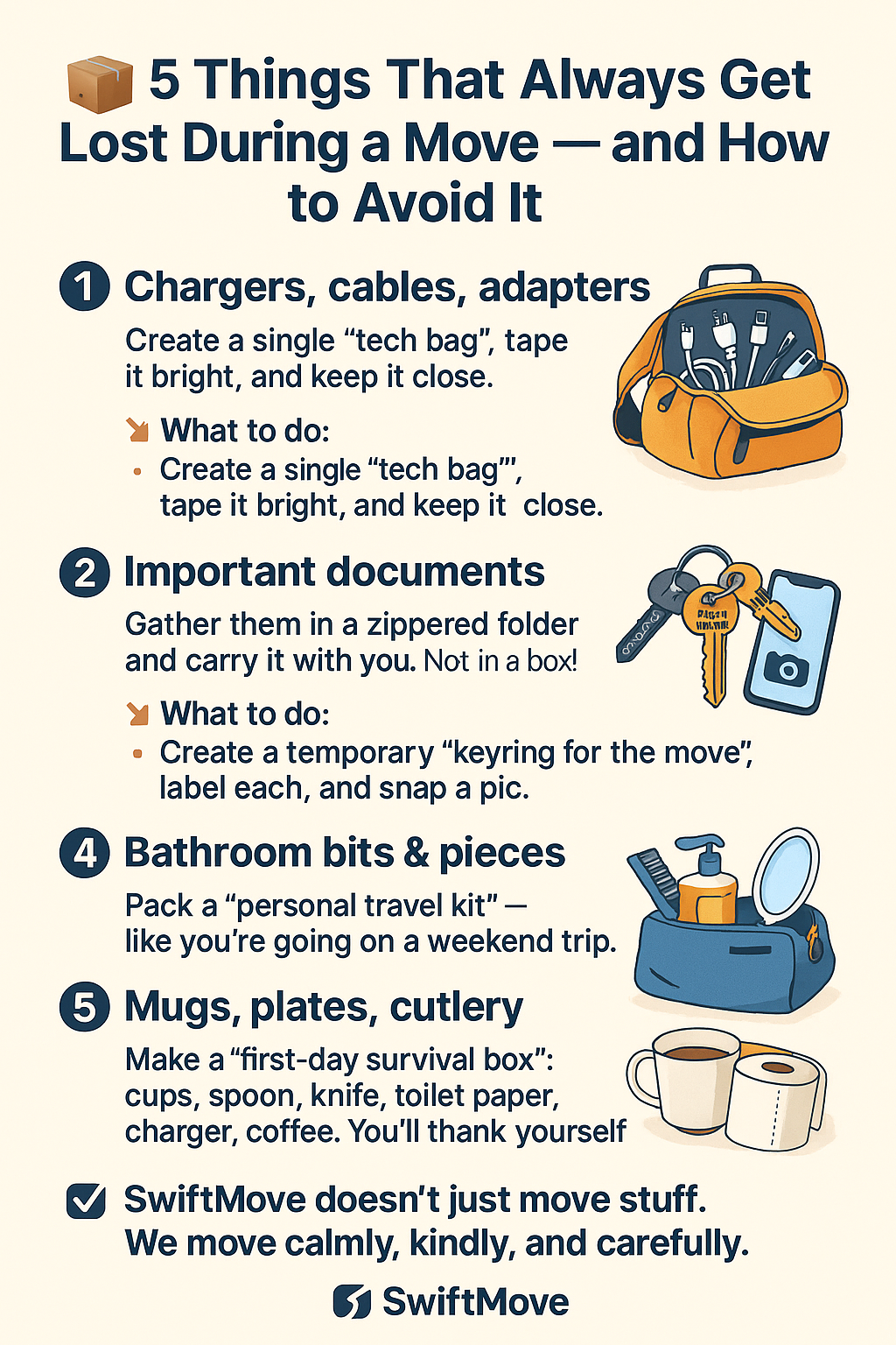 📦 5 Things That Always Get Lost During a Move — and How to Avoid It