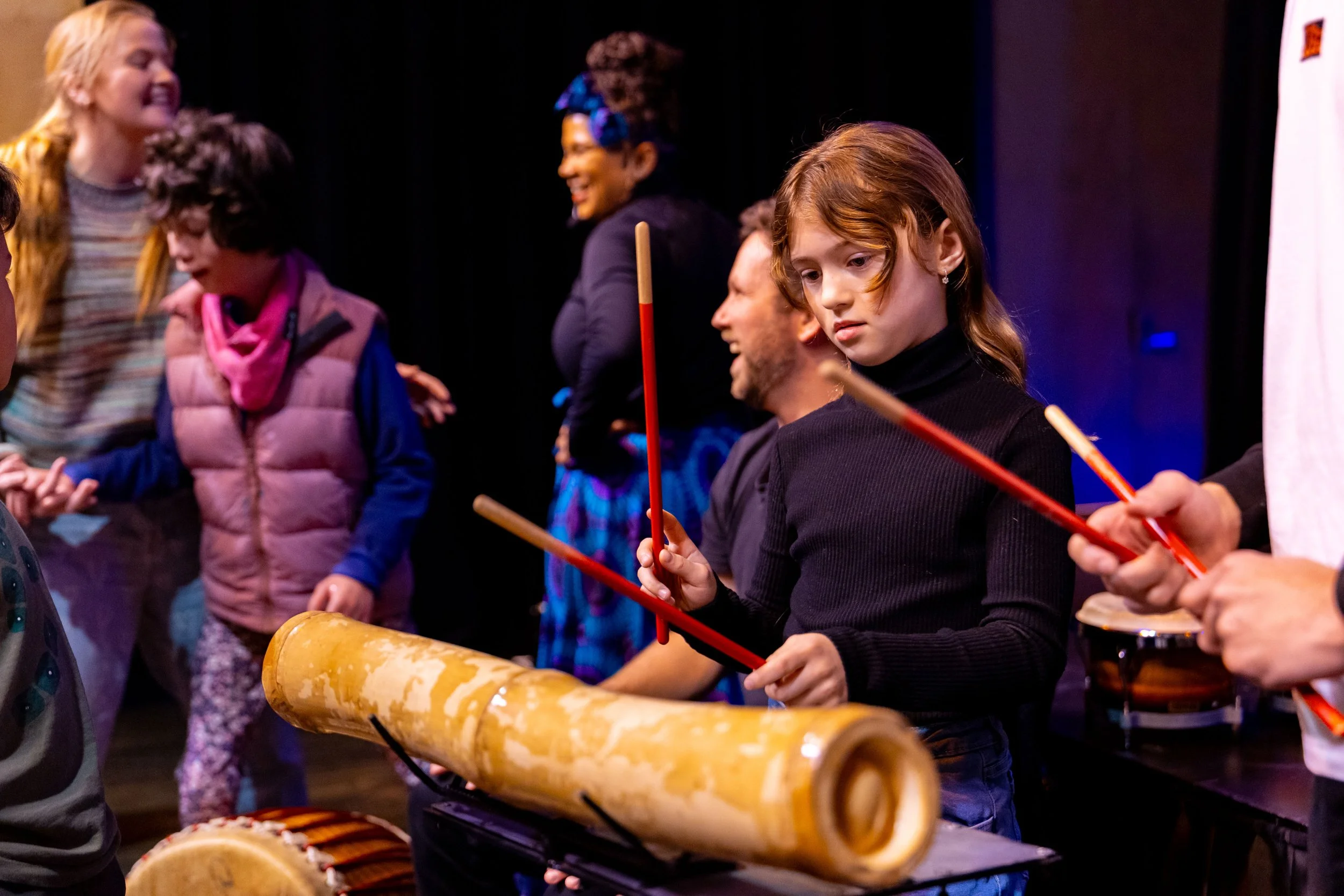 Kids Music Workshop - Photo credit Minch Media, courtesy of Festival of Voices