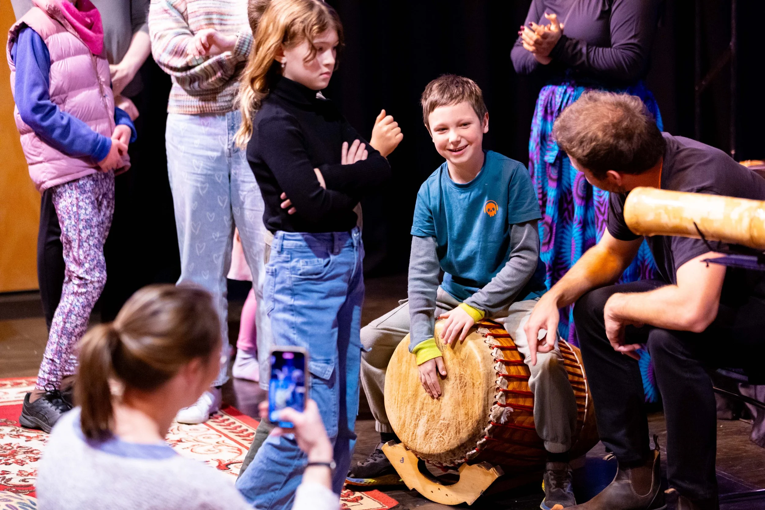 Kids Music Workshop - Photo credit Minch Media, courtesy of Festival of Voices