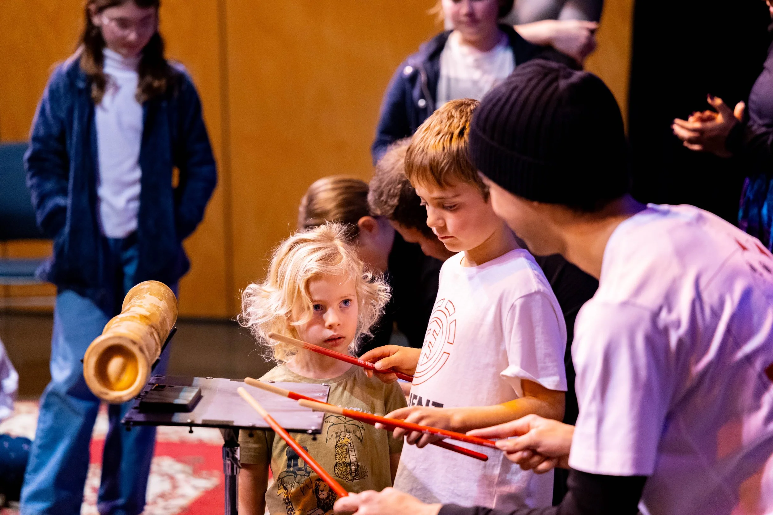 Kids Music Workshop - Photo credit Minch Media, courtesy of Festival of Voices