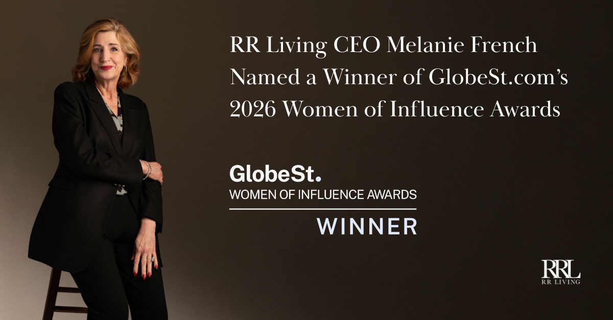RR Living CEO Melanie French Named a Winner of GlobeSt.com’s 2026 Women of Influence Awards