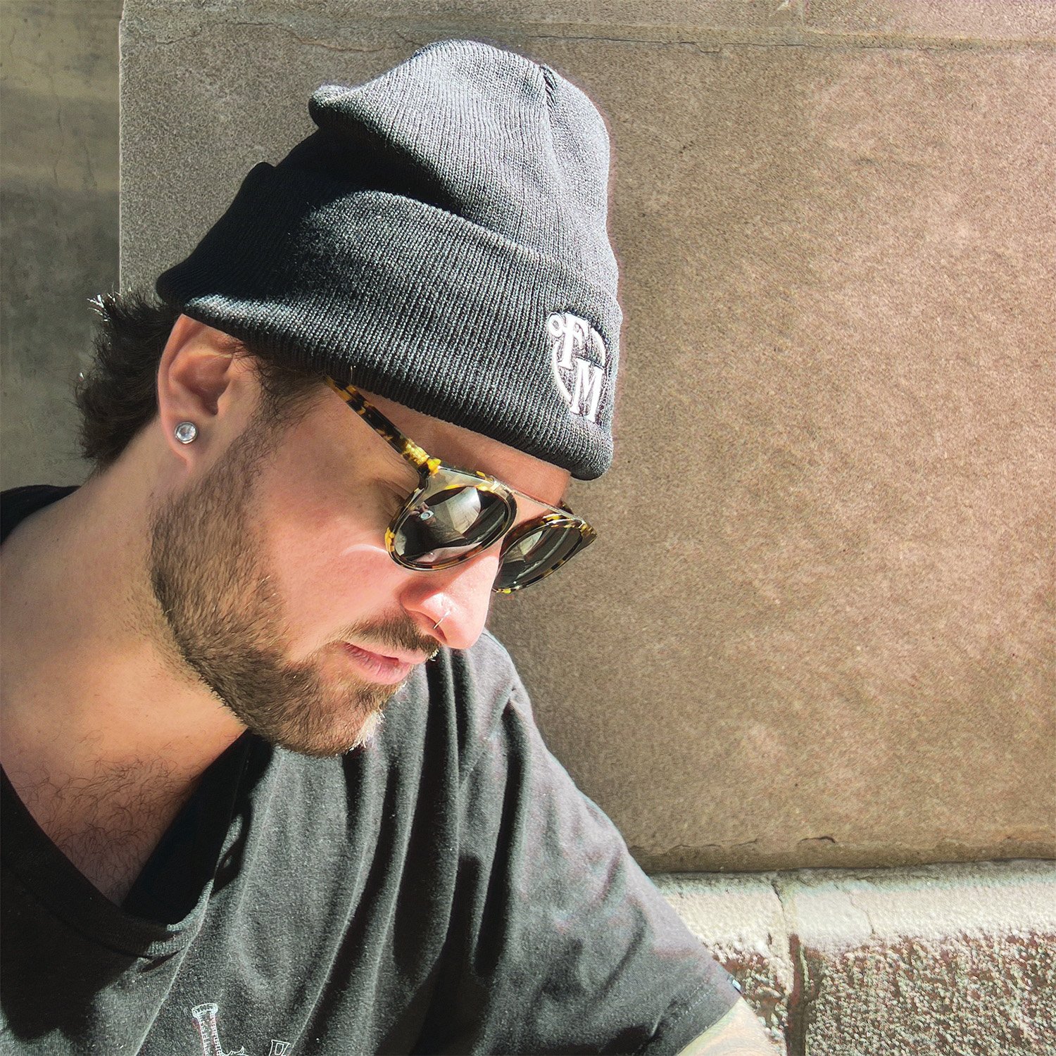 The False Monarchy streetwear occult brand demon apparel goth street fashion beanie