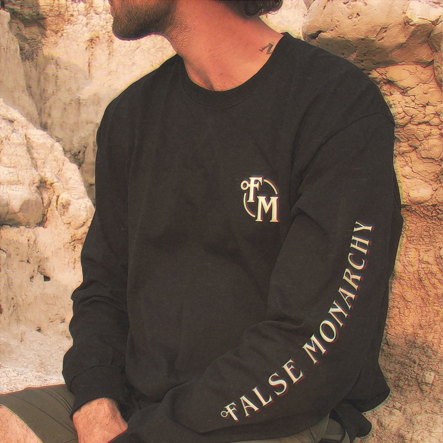The False Monarchy casual goth apparel witchy streetwear moral long sleeve t-shirt