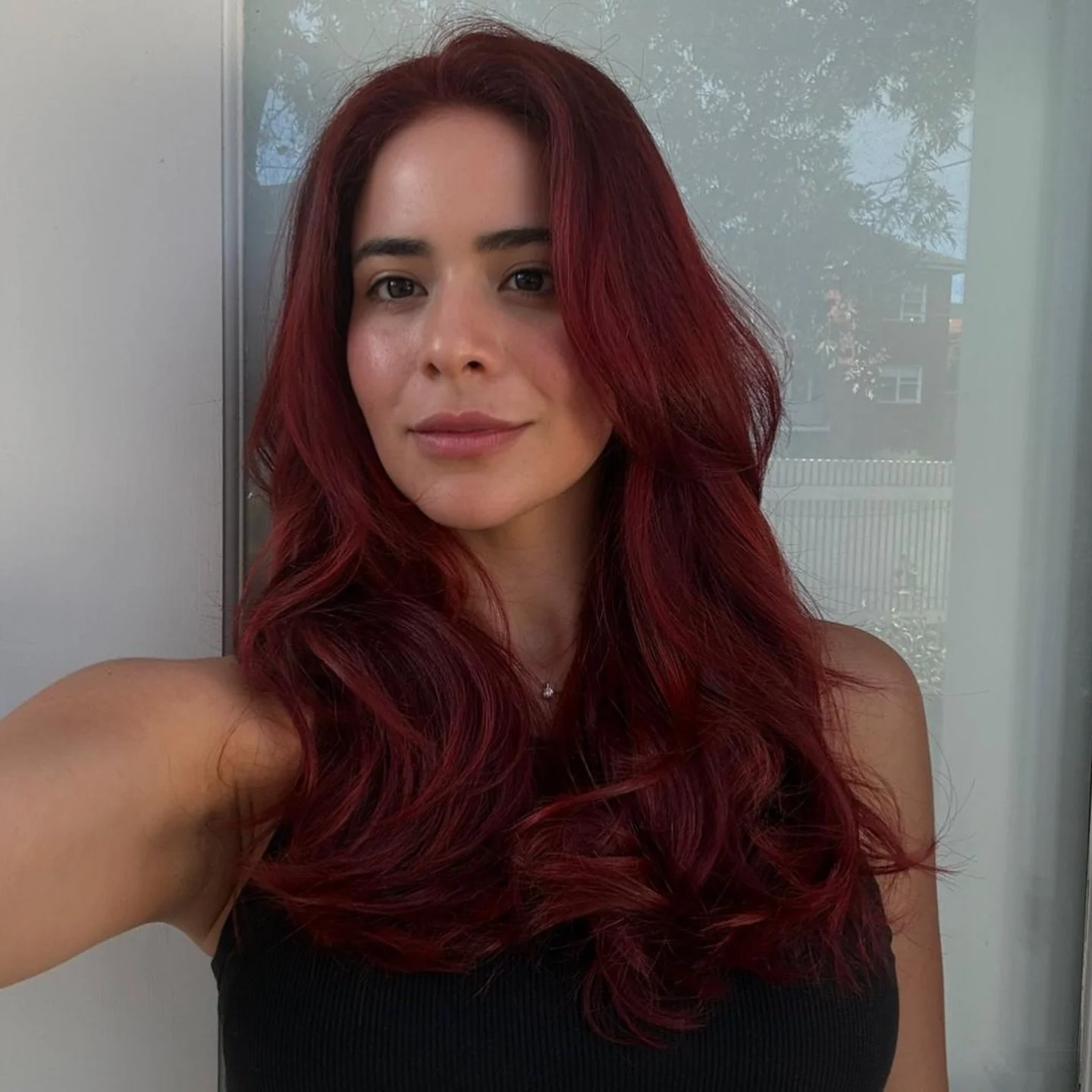 It&rsquo;s giving&hellip; autumn goddess &hearts;️ Red hair season is HERE and we are obsessed! 
&bull;
&bull;
#RedHair #HairGoals #AutumnVibes #HairTransformation #hair