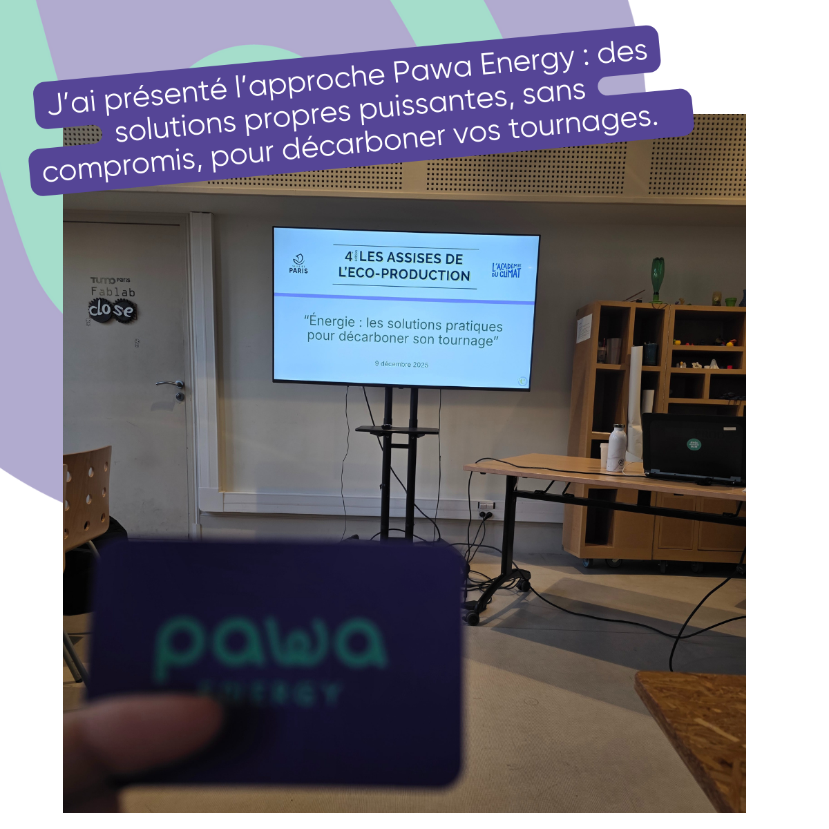 Rendre l’énergie accessible : retour sur notre intervention aux Assises de l’Écoproduction