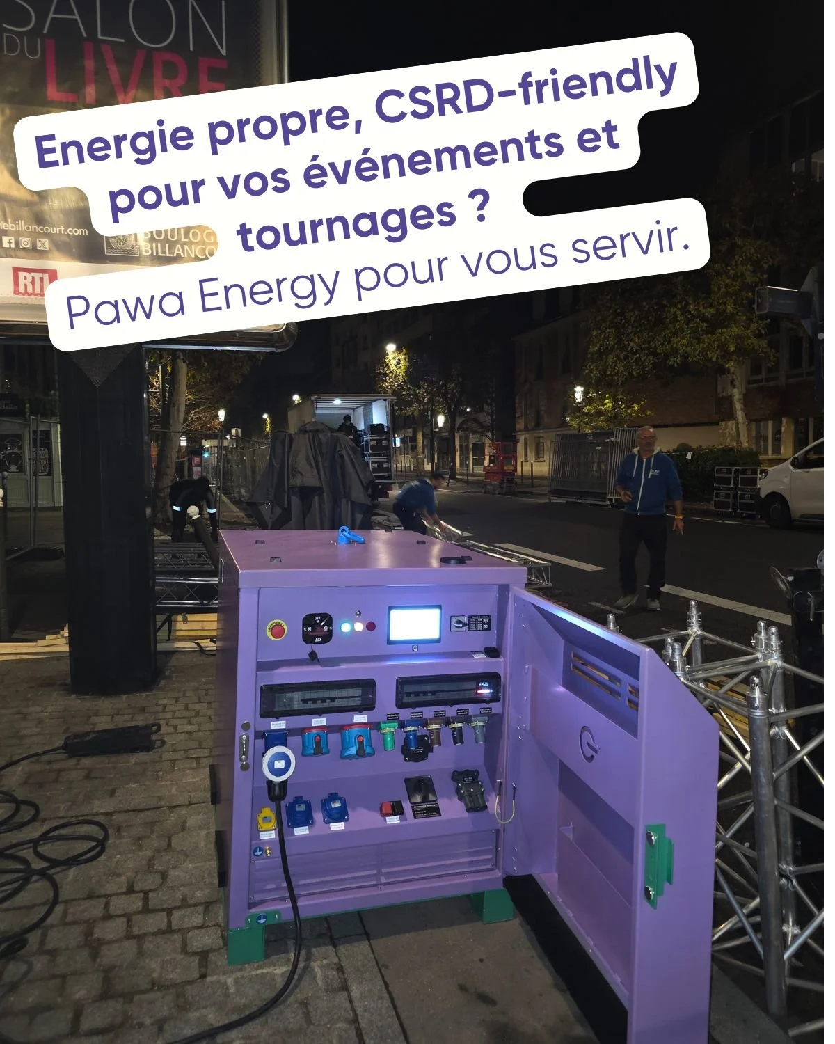 Location de batterie puissante : une solution clé avec la CSRD