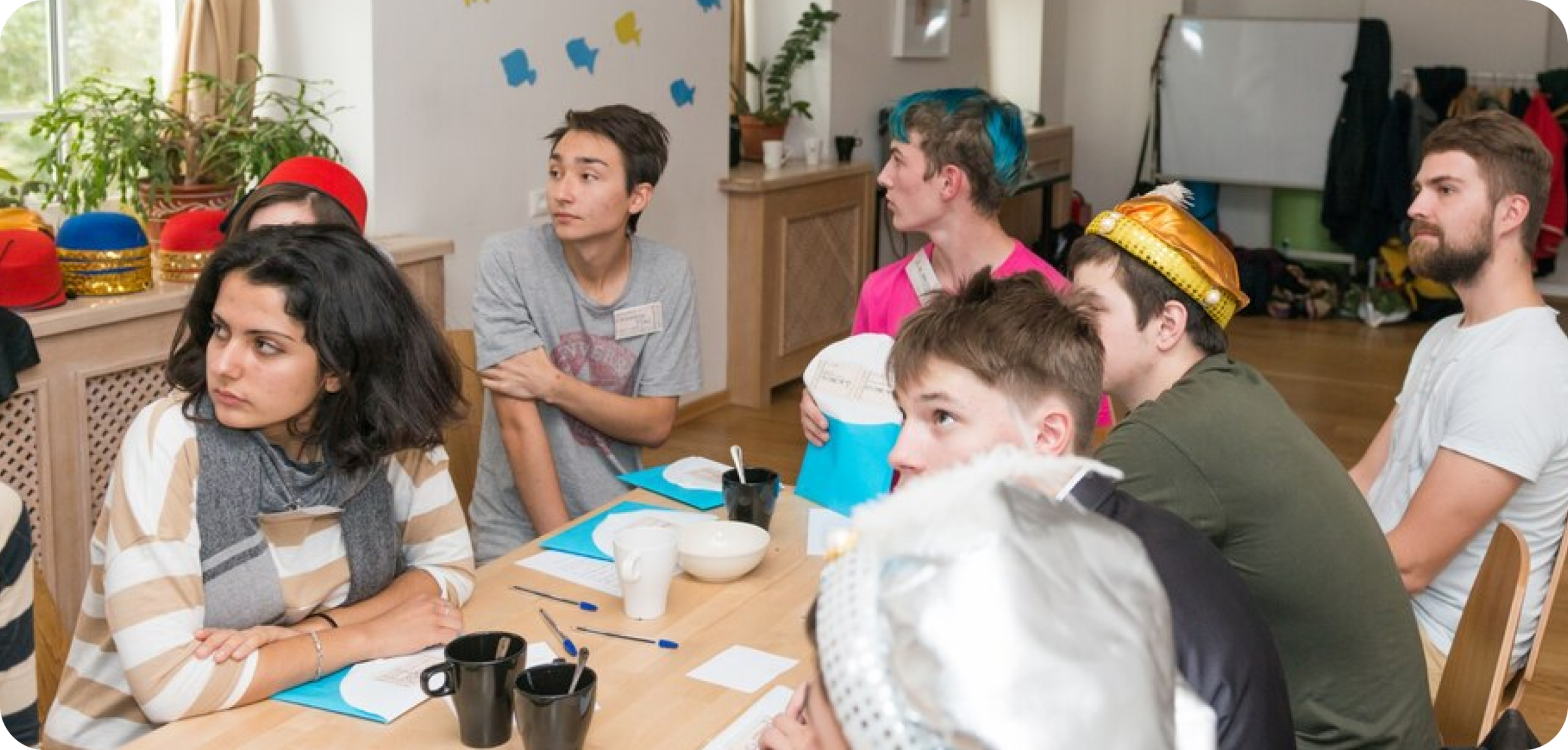 participants in a workshop