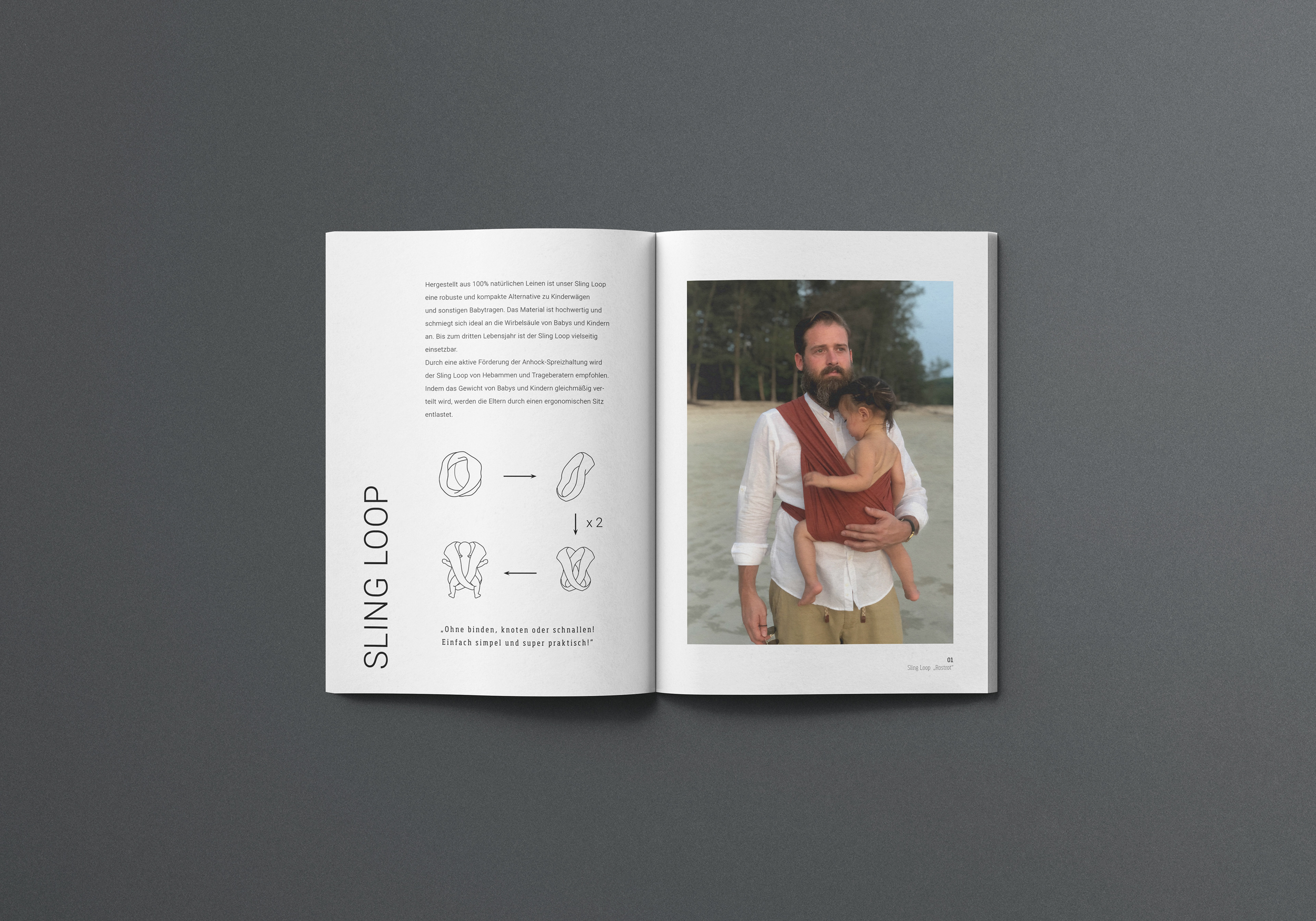 Cingcô22 | Lookbook Tragetücher | Skizzen & Text