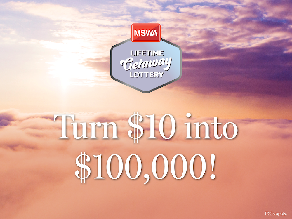 MSWA Lifetime Getaway Lottery 2026A