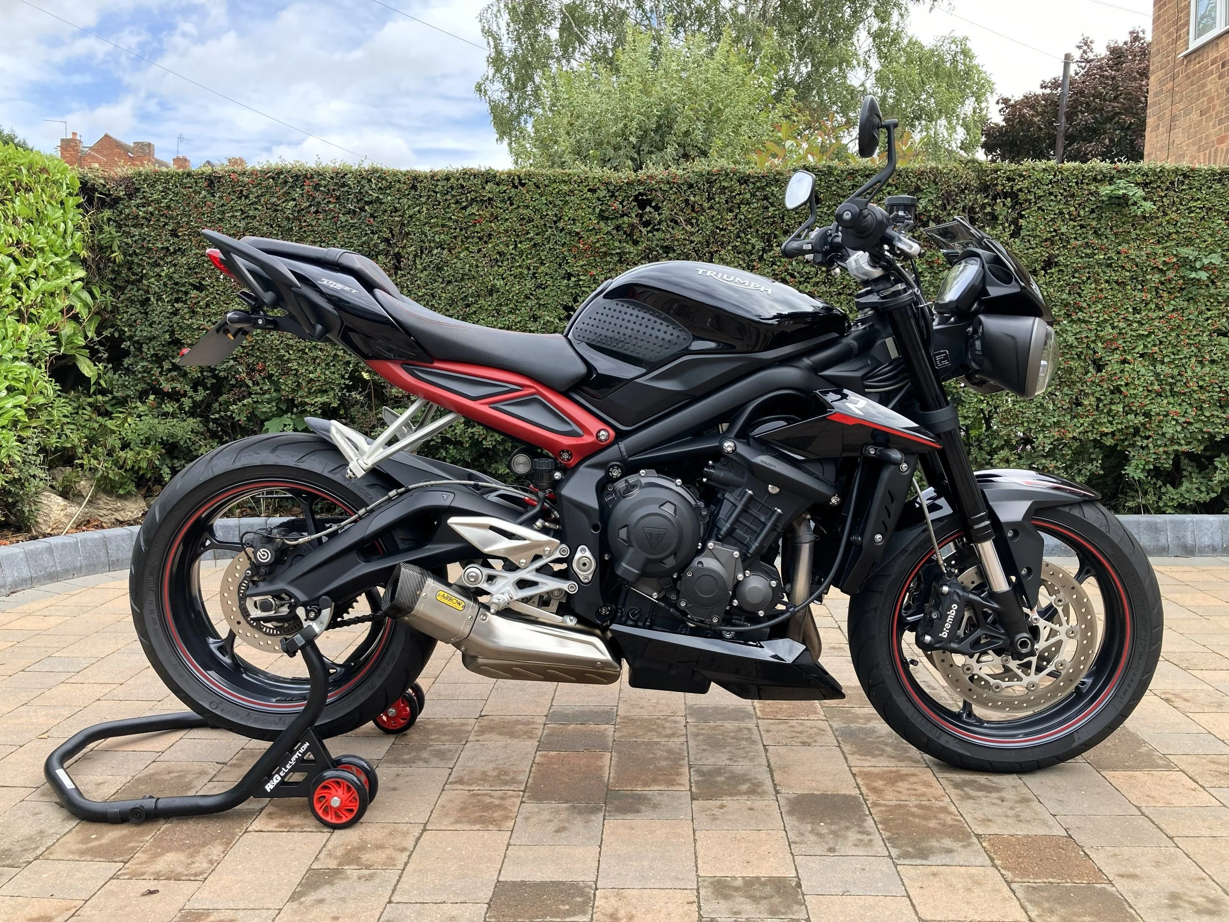 *SOLD* 2017 Triumph Street Triple 765 R with 19023 miles